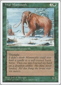 War Mammoth (286) - Fourth Edition