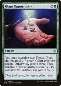Giant Opportunity (159) - Throne of Eldraine