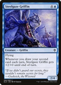 Steelgaze Griffin (65) - Throne of Eldraine