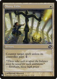 Mana Tithe (25/165) - The List Reprints