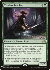 Tireless Tracker (233) - The List Reprints