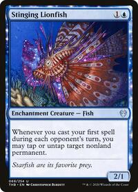 Stinging Lionfish (69) - Theros Beyond Death