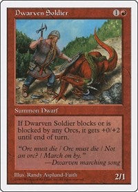 Dwarven Soldier (221) - Fifth Edition