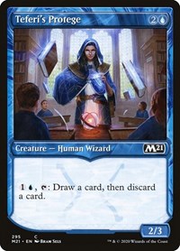 Teferis Protege Showcase (295) - Core Set 2021