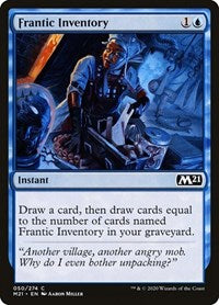 Frantic Inventory (50) - Core Set 2021