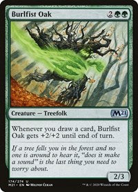 Burlfist Oak (174) - Core Set 2021