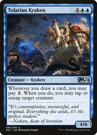 Tolarian Kraken (80) - Core Set 2021