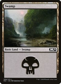Swamp 268 (268) - Core Set 2021