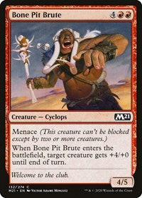 Bone Pit Brute (132) - Core Set 2021