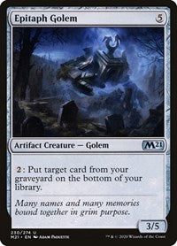 Epitaph Golem (230) - Core Set 2021