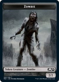 Zombie Token (7) - Core Set 2021