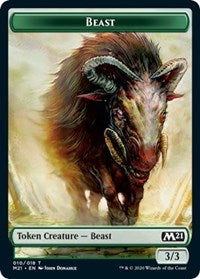 Beast Token (10) - Core Set 2021