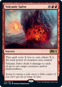 Volcanic Salvo (172p) - Promo Pack: Core Set 2021