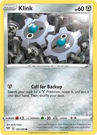 Klink (125/189) - SWSH03: Darkness Ablaze