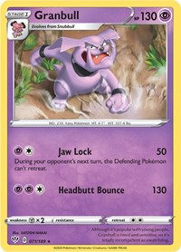 Granbull (071/189) - SWSH03: Darkness Ablaze