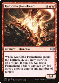 Kuldotha Flamefiend (134) - Double Masters
