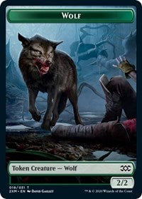 Wolf Token (19) - Double Masters