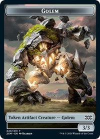 Golem Token (23) - Double Masters