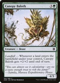 Canopy Baloth (182) - Zendikar Rising