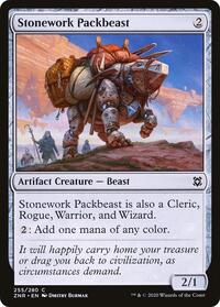 Stonework Packbeast (255) - Zendikar Rising