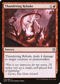 Thundering Rebuke (170) - Zendikar Rising