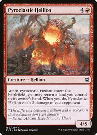 Pyroclastic Hellion (152) - Zendikar Rising