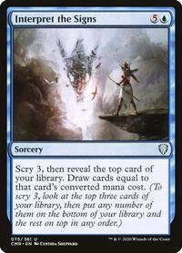 Interpret the Signs (75) - Commander Legends