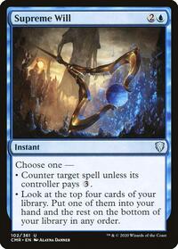 Supreme Will (102) - Commander Legends