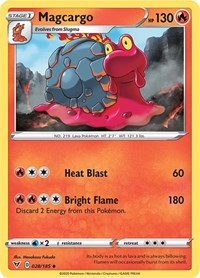 Magcargo (028/185) - SWSH04: Vivid Voltage