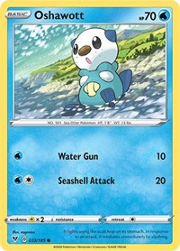 Oshawott (033/185) - SWSH04: Vivid Voltage