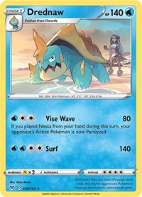 Drednaw (039/185) - SWSH04: Vivid Voltage