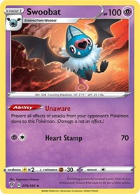 Swoobat (074/185) - SWSH04: Vivid Voltage