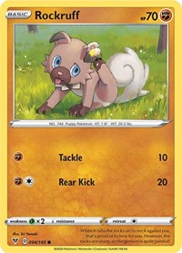 Rockruff (094/185) - SWSH04: Vivid Voltage