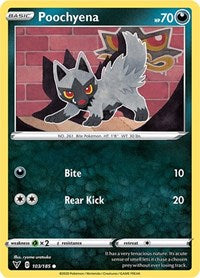 Poochyena (103/185) - SWSH04: Vivid Voltage