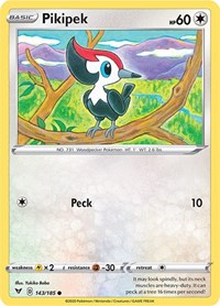 Pikipek (143/185) - SWSH04: Vivid Voltage