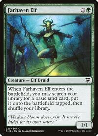 Farhaven Elf (225) - Commander Legends
