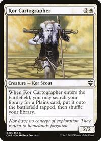 Kor Cartographer 30 (30) - Commander Legends