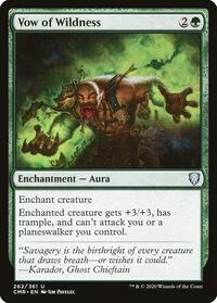 Vow of Wildness (262) - Commander Legends