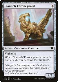 Staunch Throneguard (344) - Commander Legends