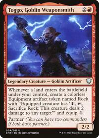 Toggo Goblin Weaponsmith (204) - Commander Legends