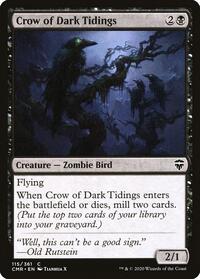 Crow of Dark Tidings (115) - Commander Legends