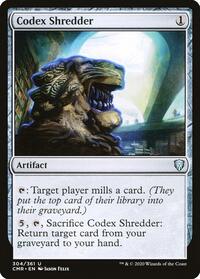 Codex Shredder (304) - Commander Legends