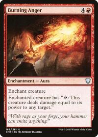 Burning Anger (166) - Commander Legends