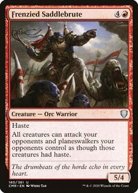 Frenzied Saddlebrute (180) - Commander Legends