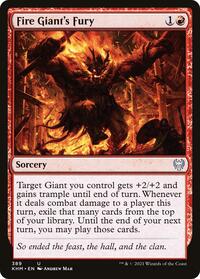 Fire Giants Fury (389) - Kaldheim