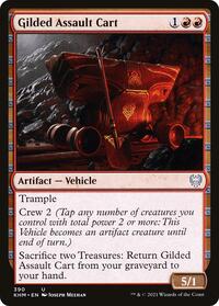 Gilded Assault Cart (390) - Kaldheim