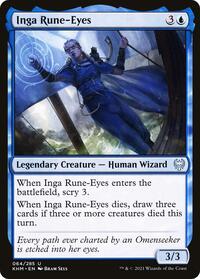 Inga Rune Eyes (64) - Kaldheim