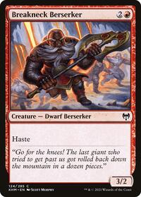 Breakneck Berserker (124) - Kaldheim