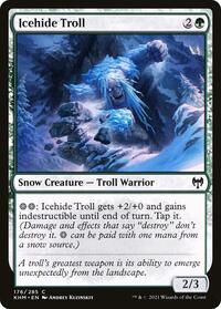 Icehide Troll (176) - Kaldheim