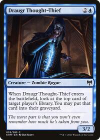 Draugr Thought Thief (55) - Kaldheim